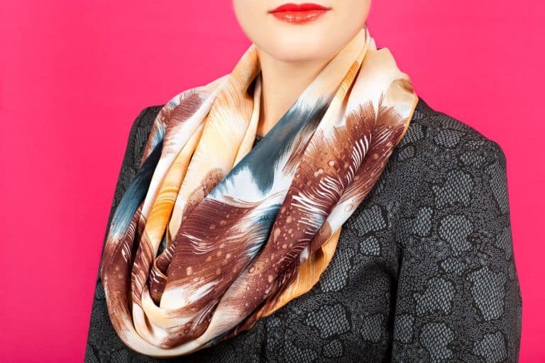 foulard de luxe femme