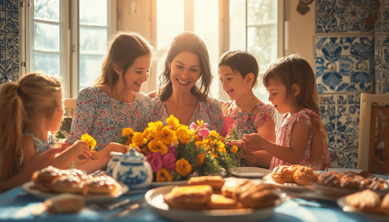 découvrez comment célébrer la fête des mères au portugal avec des traditions authentiques et des gestes touchants qui rendent hommage à l'amour inconditionnel des mamans. un voyage riche en émotions et en célébrations.