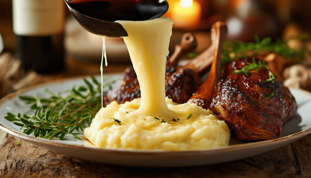 découvrez l'aligot, un accompagnement savoureux et traditionnel qui sublimera vos plats. alliant pommes de terre, tome fraîche et une texture crémeuse irrésistible, cette spécialité auvergnate ravira vos papilles et apportera une touche d'authenticité à vos repas.