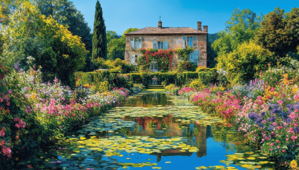 partez à la découverte de giverny, le havre de paix de claude monet. explorez sa maison colorée et ses magnifiques jardins, empreints de l'univers impressionniste. une journée pleine d'émerveillement et de nature vous attend!